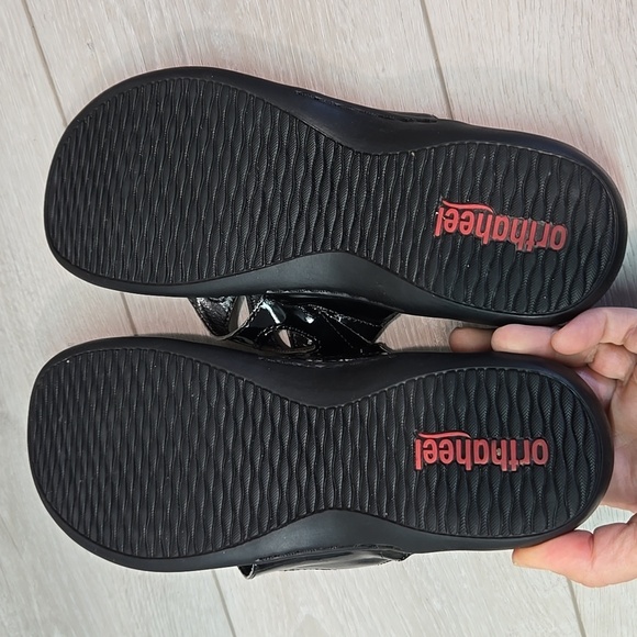 Orthoheel by Vionic Women Maui Leather Thong Sandals shoes sz 9 - Picture 10 of 13